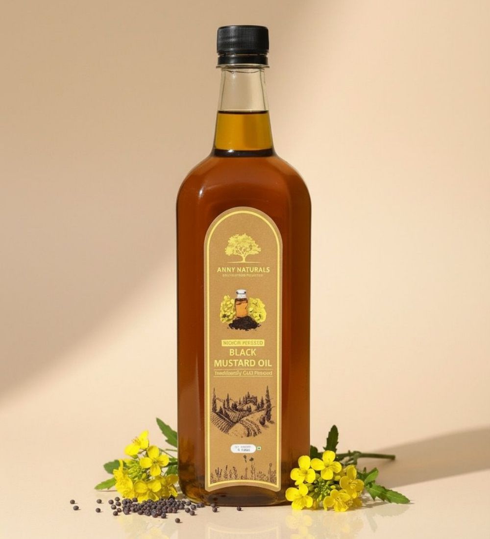 Wood Pressed Black Mustard Oil 1000ml