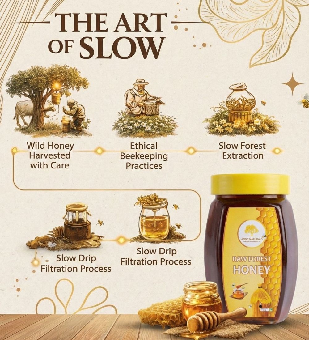 Pure Raw Forest Honey Natural 1 liter